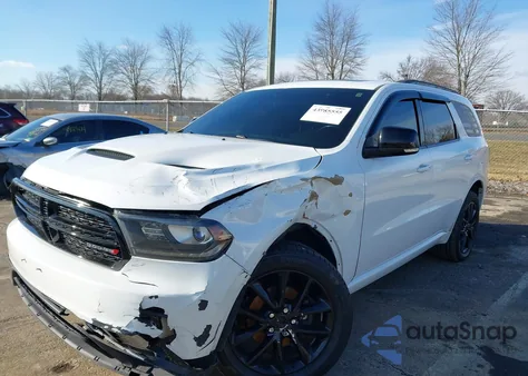 2018 Dodge Durango Gt Awd z USA, uszkodzony, nr VIN 1C4RDJDG1JC490408